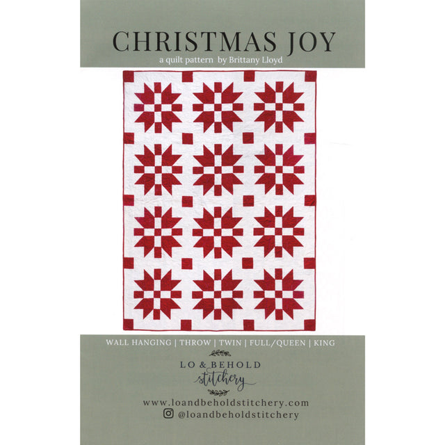 Christmas Joy Quilt Pattern Primary Image