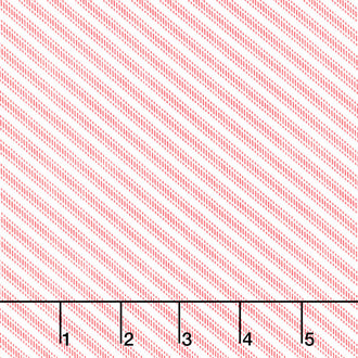 Dwell - Ticking Stripe Red Yardage