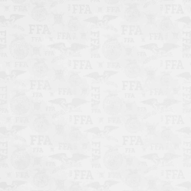 FFA Forever Blue - Tonal Logos Off White Yardage Primary Image