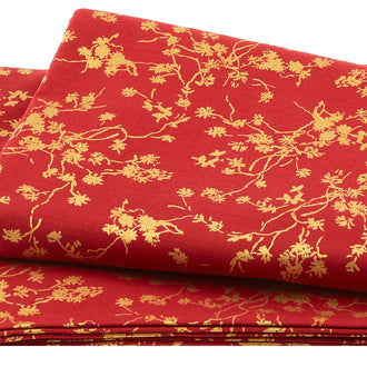 Rosette - Red Vines Metallic 2 Yard Cut