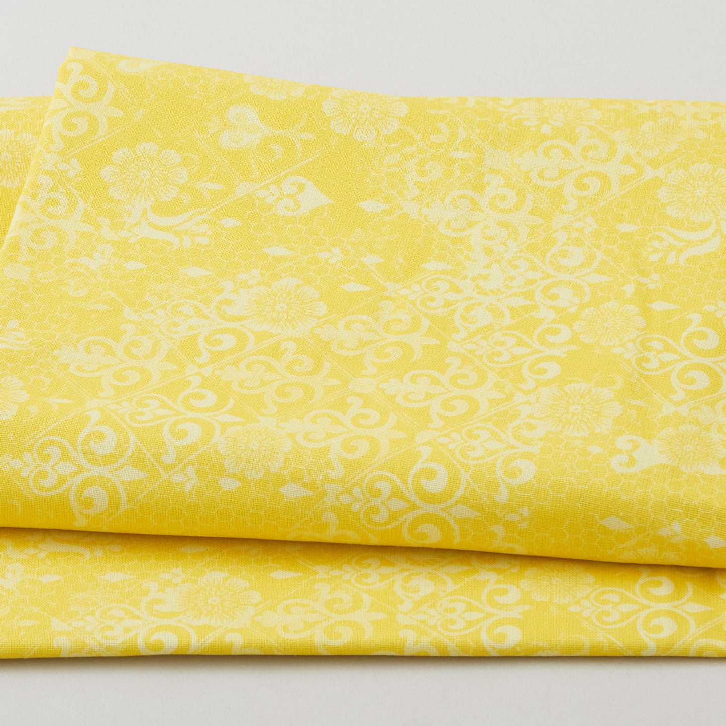 Mixed Medallion Blender - Yellow 2 Yard Cut Primary Image