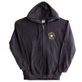 I Make Stuff 2X-Large Zip Hooded Jacket - Dark Heather Primary Image