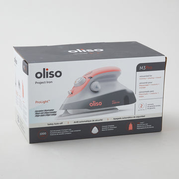 Oliso® M3PRO Mini Project Iron with Trivet - Coral-Orange Alternative View #5