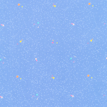 Colour Wall - Dots Periwinkle Yardage