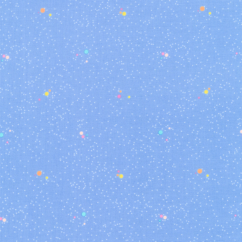 Colour Wall - Dots Periwinkle Yardage Primary Image