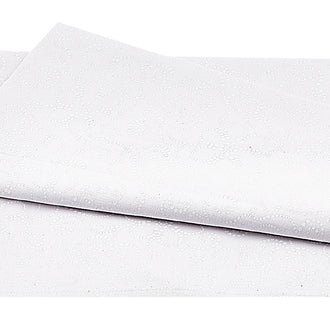 Morning Mist VII - White on White Dotted Shapes 2 Yard Cut