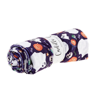 Cuddle® Digital Print - Ghosties Eggplant 2 Yard Cut