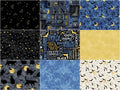 Hocus Pocus (Northcott) Rolls (fat quarter bundles) Alternative View #2