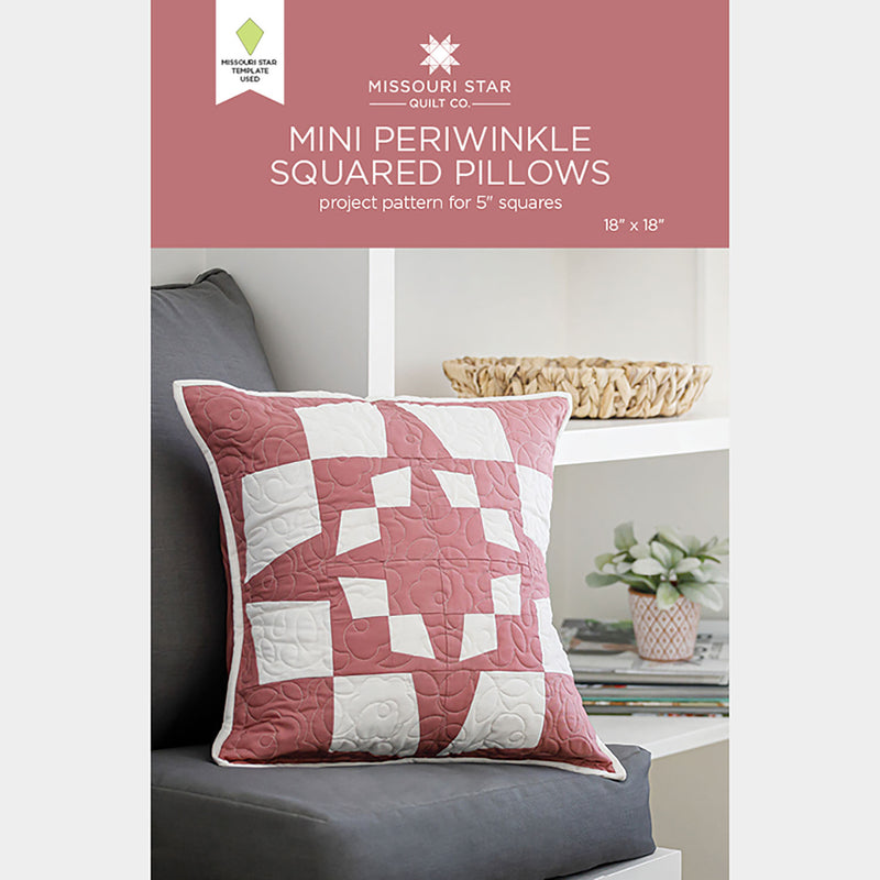Mini Periwinkle Squared Pillow Set by Missouri Star Primary Image