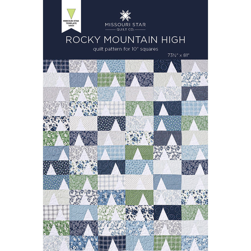 Rocky Mountain High Quilt Pattern by Missouri Star Primary Image