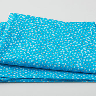 Fanciful Sea Life - Sea Dots Aqua 2 Yard Cut