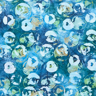 Artisan Batiks - Orbital Sunrise Earth Evening Yardage
