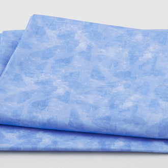 Tranquility - Butterfly Tonal Blue 2 Yard Cut