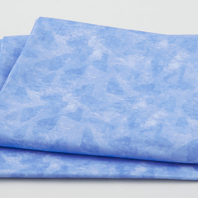 Tranquility - Butterfly Tonal Blue 2 Yard Cut