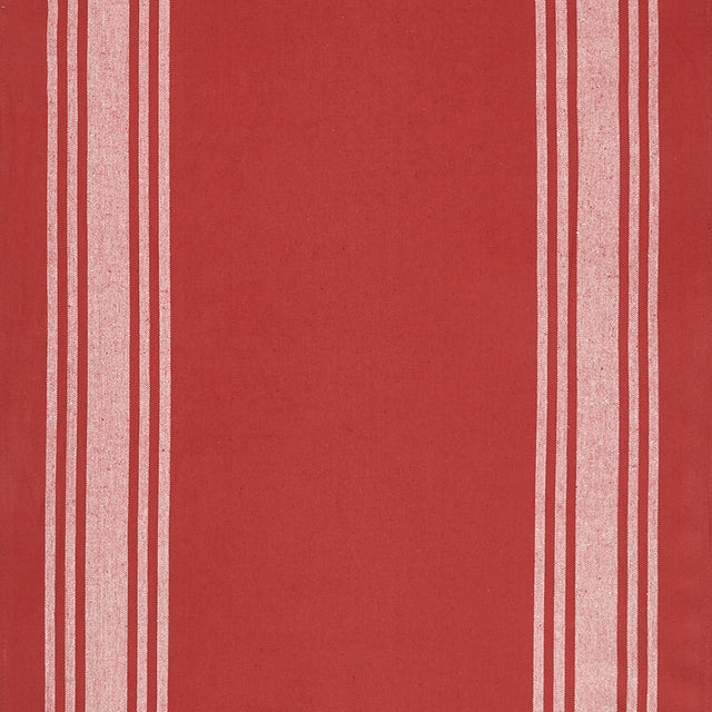 Enamoured Toweling - Running Stripe Red 18" Wide Yardage Primary Image