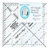 4 1/2" Triangle Square Up Plus Ruler