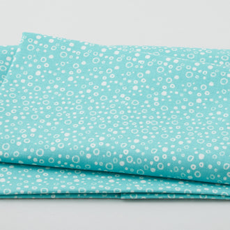 Beachy Keen - Bubbles Teal 2 Yard Cut