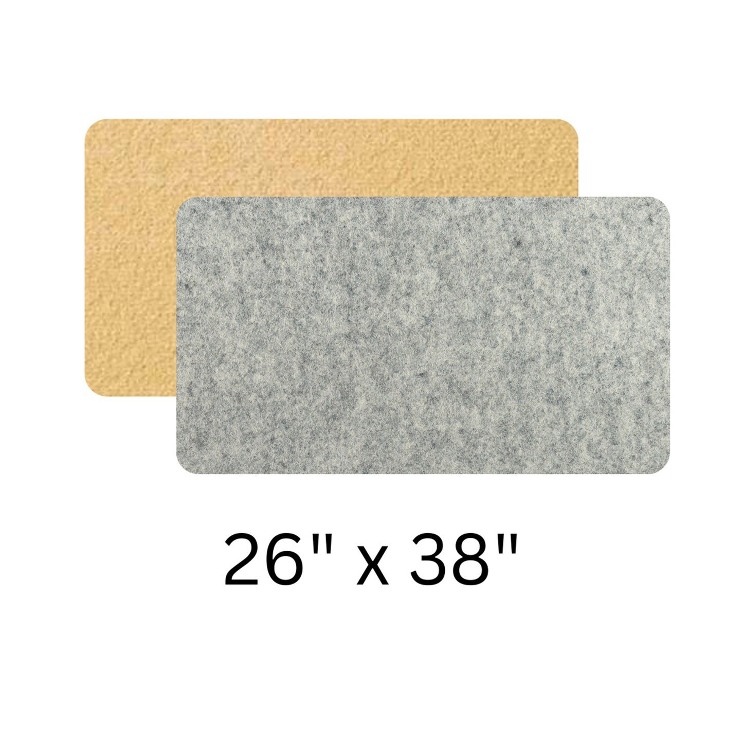 Classi Creations Wool Iron Pad with Moisture Barrier 26" x 38"
