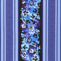 Pansy Paradise - 11" Stripe Pansy Yardage Primary Image