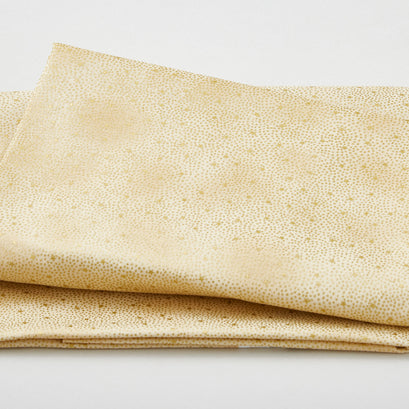 Star Sprinkle - Stars & Dots Beige Gold 2 Yard Cut