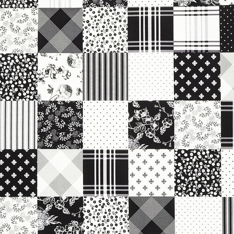 Fleur Noire - Cheater Print Cream Yardage Primary Image