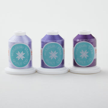 Missouri Star Purples 40 Wt Polyester Thread Stash Builder 3 Pack Primary Image