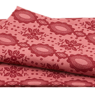 Folk Heart - Lace Terracotta 2 Yard Cut