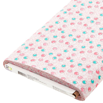 Gentle Petals - Bubble Gum Vine Dots 10 Yard Bolt