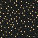 Starry - Stars Black Gold Yardage Primary Image