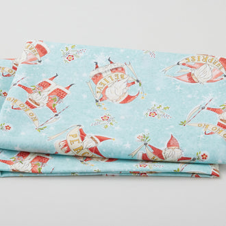Love Santa - Magic Makers Aqua 2 Yard Cut