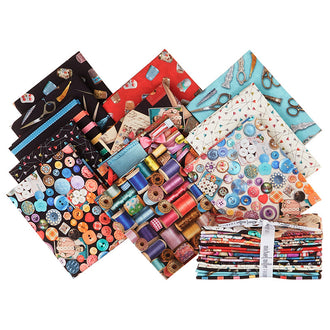 Vintage Sewing Stash Fat Quarter Bundle