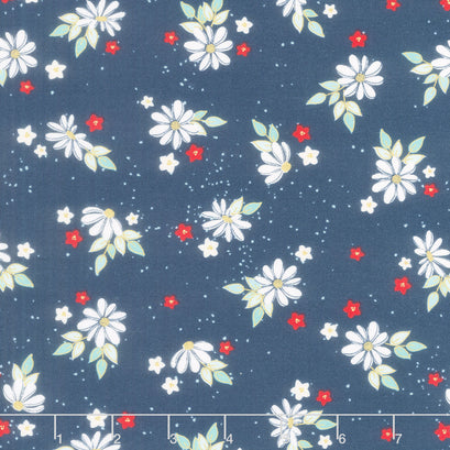 Sweet Freedom - Summer Flowers Oxford Sparkle Yardage