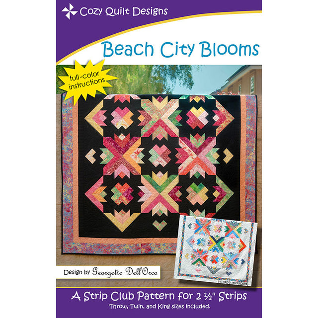 Beach City Blooms Quilt Pattern Primary Image