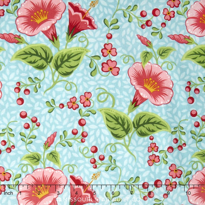 Primavera - Primavera Main Teal Yardage