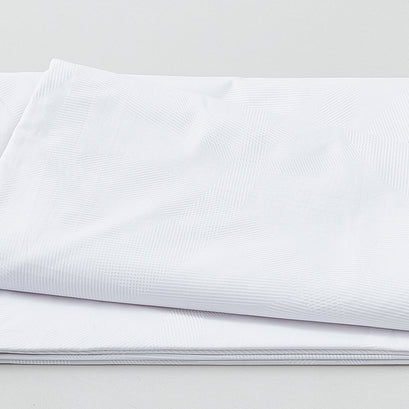 Transparancies - Overlapping Circles Pigment White/White 108" Wide 3 Yard Cut
