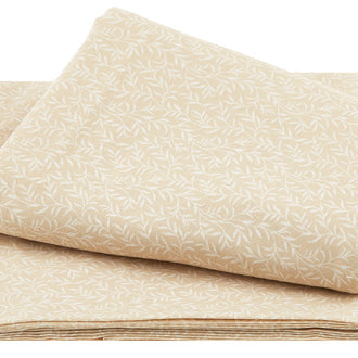 Wilmington Essentials - Sandalwood Viney Leaves Lt Tan 3 Yard Cut