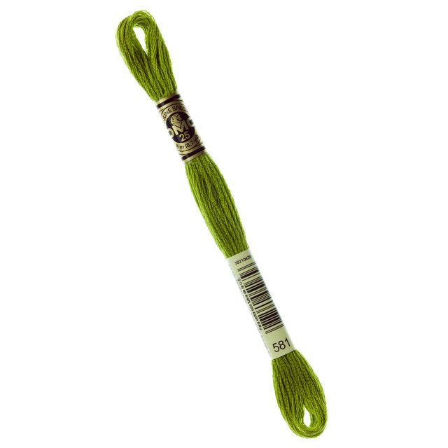 DMC Embroidery Floss - 581 Moss Green Primary Image