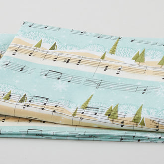 Love Santa - Christmas Carols Multi 2 Yard Cut