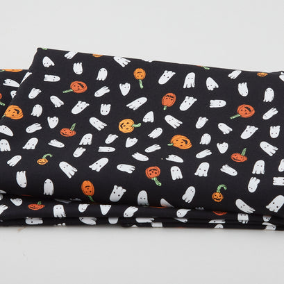 Scaredy Cat - Trick or Treat Black 2 Yard Cut