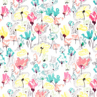 Timeless Prints - Rapture Wild Beauty Pineapple Multi Yardage