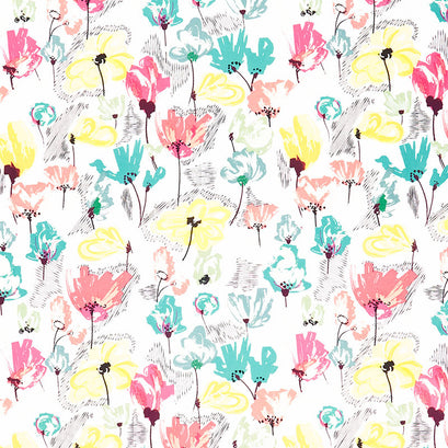 Timeless Prints - Rapture Wild Beauty Pineapple Multi Yardage