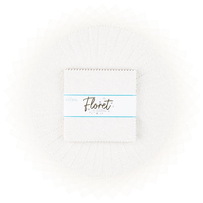 Floret - Off White 5" Stackers