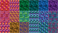 Watercolor Geometry Favorites Strip-pies Alternative View #2