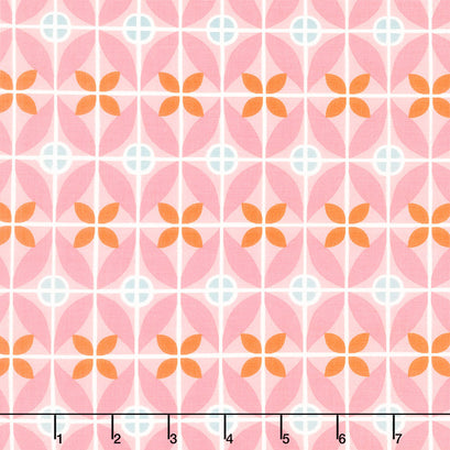 Eden - Tile Pink Yardage