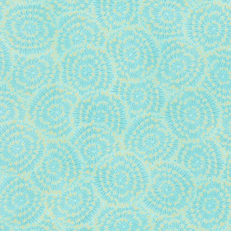 Joli Bijou - Texture Aqua Metallic Yardage