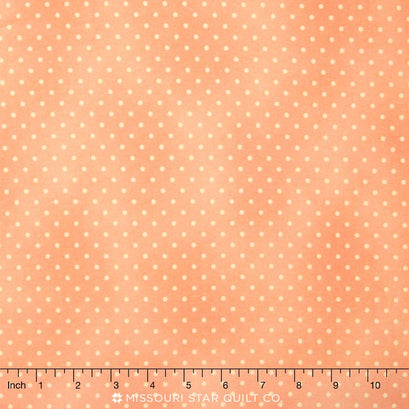 Buggy Barn Basics - Apricot Dots Yardage