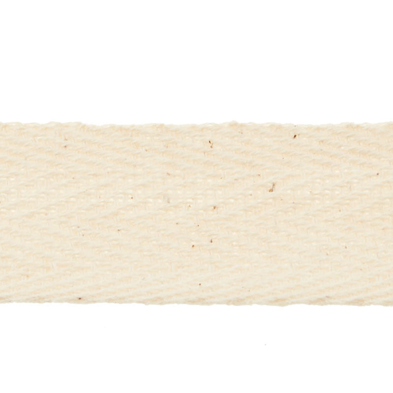 3/4" Cotton Twill Tape - Ivory Primary Image