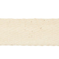 3/4" Cotton Twill Tape - Ivory Primary Image