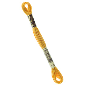 DMC Embroidery Floss - 728 Topaz Primary Image
