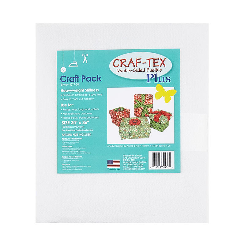 Bosal Craf-Tex Double-Sided Fusible Plus - 30" x 36" Primary Image